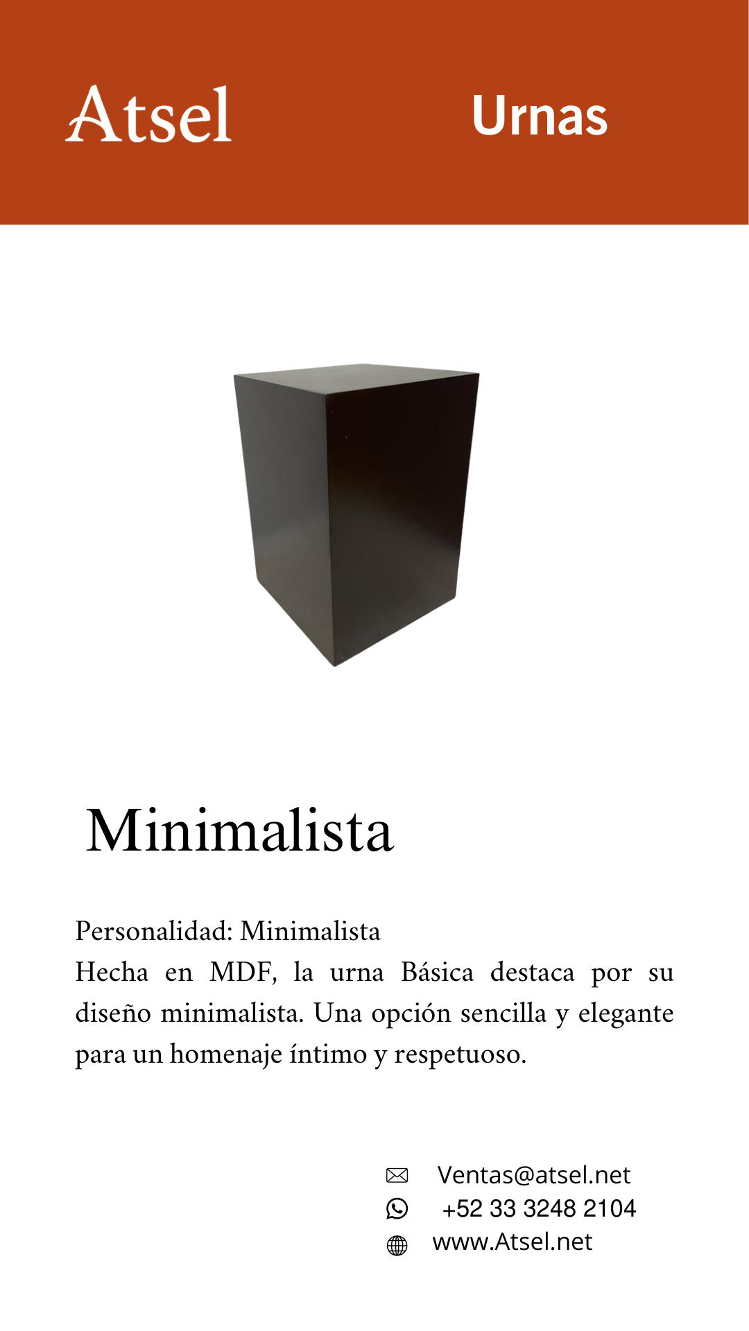 Urna Minimalista